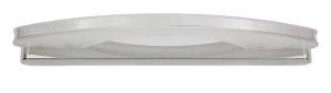 Nástěnná koupelnová lampa chromová studená bílá LED 7W 58cm Nike