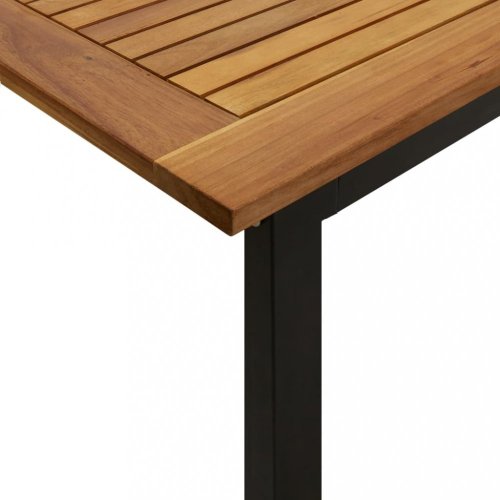 Zahradní stůl s nohami ve tvaru U 180x90x75 cm masivní akácie