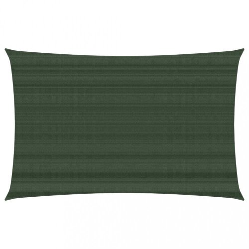Stínící plachta obdélníková HDPE 5 x 7 m Dekorhome - BAREVNÁ VARIANTA: Tmavě zelená
