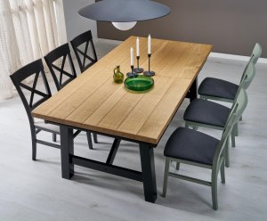 Rozkladací jedálenský stôl FIESTA