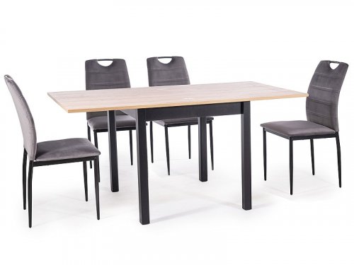 Rozkladací jedálenský stôl FLIP - BAREVNÁ VARIANTA: Dub artisan