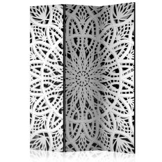 Paraván - White Mandala [Room Dividers]