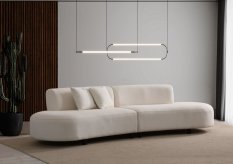 Rohová sedacia súprava / Rohová pohovka Pars Cream (1L + 1R) - Corner v2