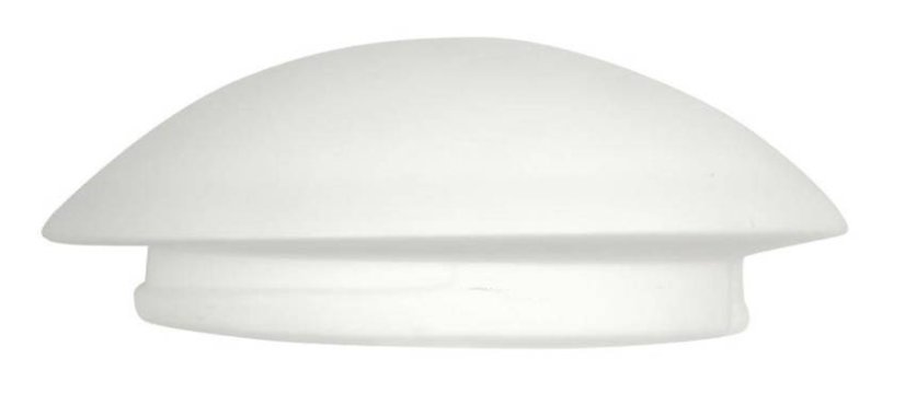 Skleněné stínidlo bílé kulaté 39 cm pro stropní lampu Nina