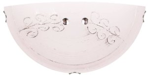 Stropná lampa Asme E27 strieborná