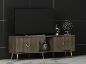 TV stolek Cey - Walnut