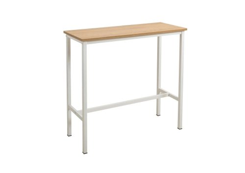Bar Table & Stool Set (3 Pieces) Mola Set 100 - Karina White
