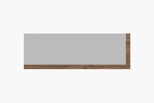 Zrkadlo Lariya - White, Walnut