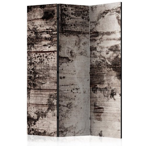 Paraván Burnt Wood Dekorhome - ROZMĚR: 135x172 cm (3-dílný)