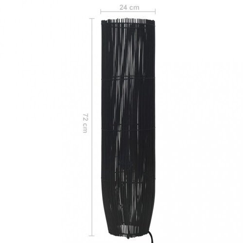 Stojací lampa černá vrba Dekorhome