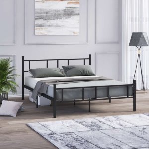 Rám manželskej postele Akın - Black 150x200