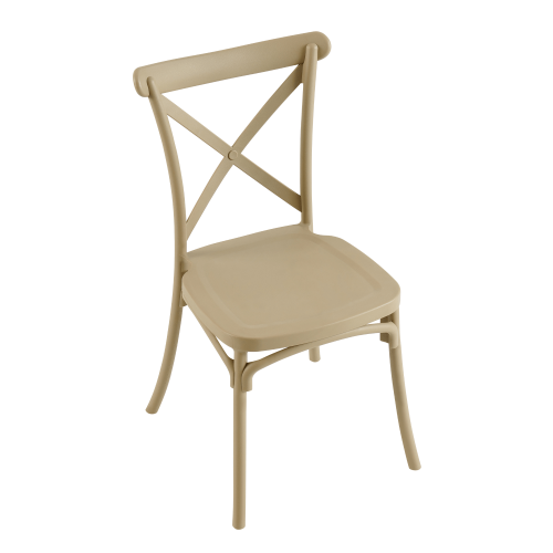 Stohovatelná židle SAVITA - BAREVNÁ VARIANTA: Bílá