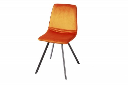Jedálenská stolička 4 ks AMYKLAS Dekorhome - BAREVNÁ VARIANTA: Oranžová