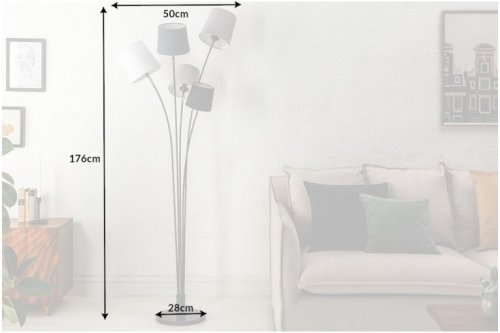 Stojací lampa LANSING Dekorhome
