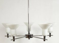 Závesná lampa Candellux Milena 5X40W G9 chróm