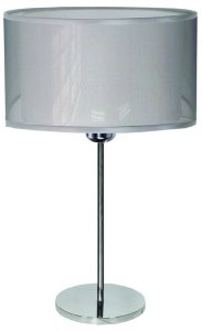 Stolní lampa chrom/stříbrná 3 Piano