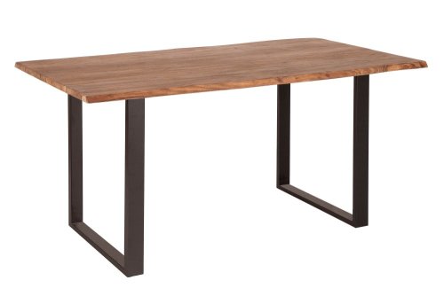 Jedálenský stôl ATHAMÁS divoká akácia Dekorhome - ROZMER: 140x90x77 cm