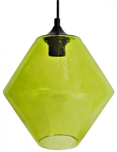 Závesná lampa BREMEN - BAREVNÁ VARIANTA: Zelená