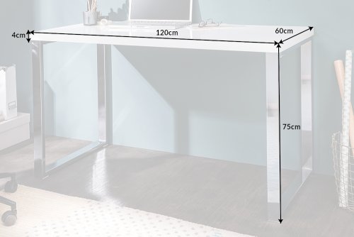Písací stôl ASTERIOS Dekorhome - ROZMER: 120x60 cm