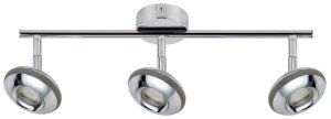 Nástenná LED lampa 3x6W 50cm SKIPPER STRIP COB CHRÓM