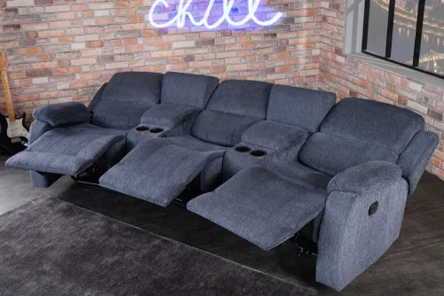 Trojité polohovacie TV kreslo KYKLOP Dekorhome
