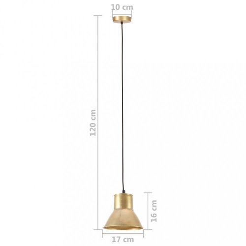 Závěsná lampa mosaz Dekorhome - PRŮMĚR: 48 cm