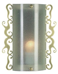 Stropné svietidlo so skleneným tienidlom 60W E27 Casablanca