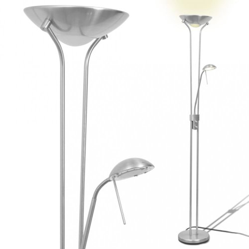 Stojací stmívací LED lampa Dekorhome
