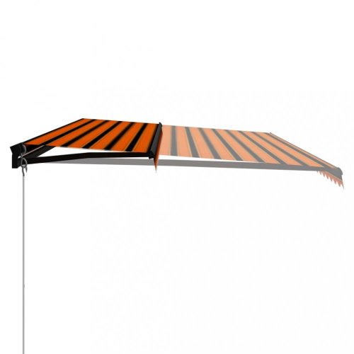 Ručně zatahovací markýza s LED světlem 350x250 cm Dekorhome