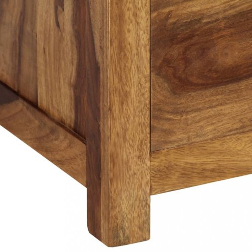 Písací stôl so zásuvkami 110x55 cm masívne drevo Dekorhome