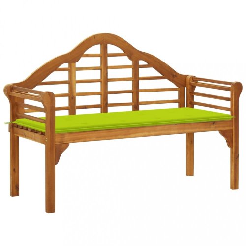 Zahradní lavice s poduškou 135 cm Dekorhome