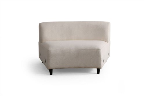 Rohová sedacia súprava / Rohová pohovka Pars Cream (L1 + 01 + 1R) - Corner v2