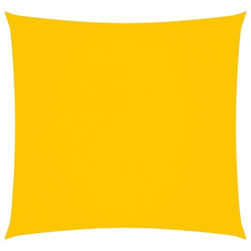 Stínící plachta čtvercová 7 x 7 m oxfordská látka Dekorhome - BAREVNÁ VARIANTA: Žlutá