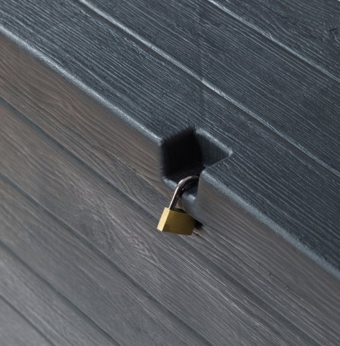 Zahradní úložný box WOOD 420 l