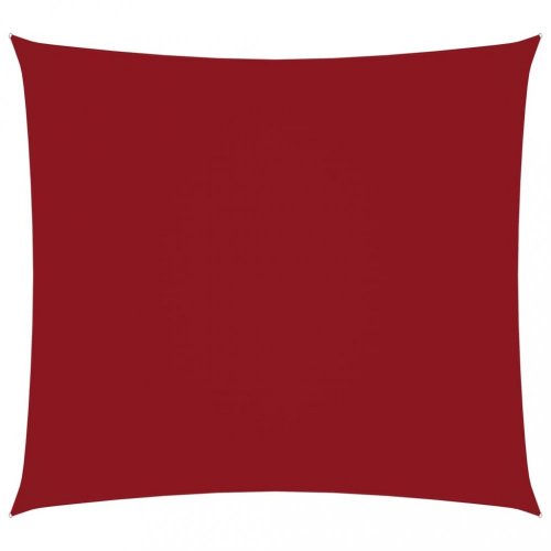 Stínící plachta čtvercová 7 x 7 m oxfordská látka Dekorhome - BAREVNÁ VARIANTA: Červená