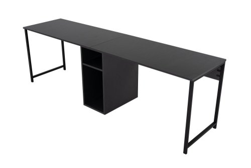 Psací stůl Twin Study Desk - Anthracite, Black