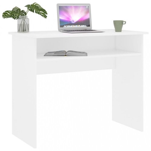 Písací stôl s policou 90x50 cm Dekorhome - BAREVNÁ VARIANTA: Dub sonoma