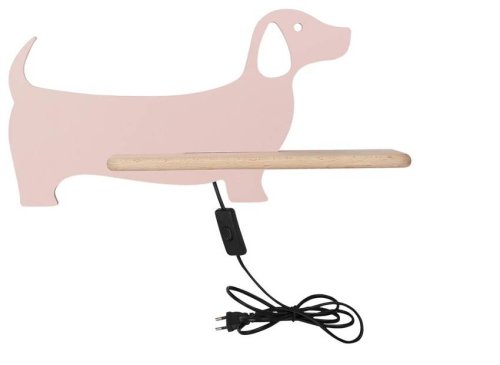 Dětská nástěnná lampička DOG LED