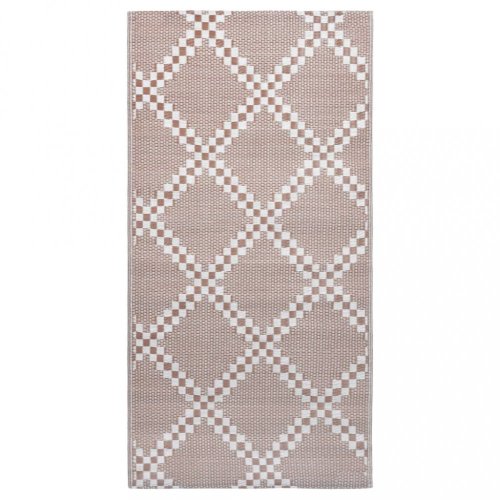 Vonkajší koberec hnedá PP Dekorhome - ROZMER: 120x180 cm