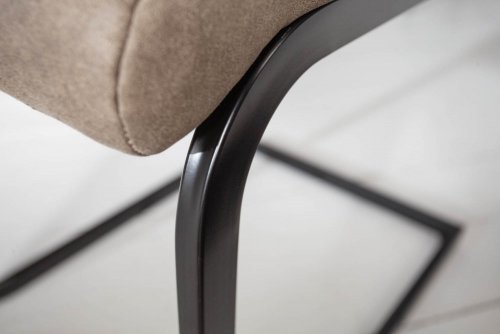 Jídelní židle 2 ks TRITON Dekorhome - BAREVNÁ VARIANTA: Šedohnědá taupe