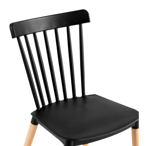 Jídelní židle ZOSIMA - BAREVNÁ VARIANTA: Černá
