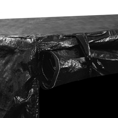 Plachta na záhradnú hojdačku čierna Dekorhome - ROZMER: 255x145x170 cm