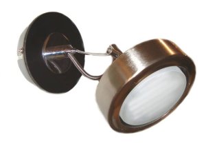 Nástěnná lampa Earth GX53 Energo saténová/wenge