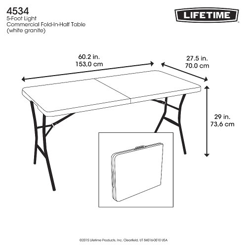 Skladací záhradný stôl Dekorhome - ŠÍRKA: 150 cm