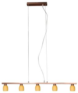 Stropná lampa Dakota 5X40W G9 medená
