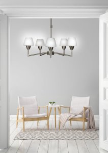 Stropní lampa Togo G9 Matný nikl Výprodej