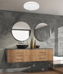 Stropná lampa Jasper 36W LED 49Cm Biela 4000K IP44