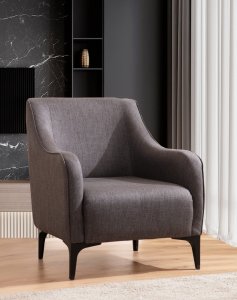 Křeslo ušák Belissimo - Dark Grey