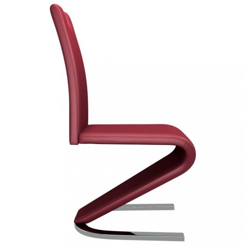 Jídelní židle 2 ks umělá kůže / chrom Dekorhome - BAREVNÁ VARIANTA: Zelená
