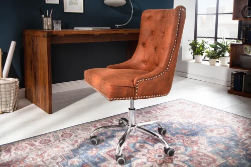 Chesterfield kancelářské křeslo KELEOS Dekorhome